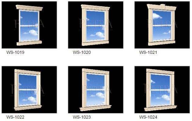 exterior window frame designs