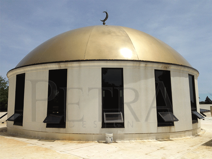 Architectural Fiberglass Dome Petra Design