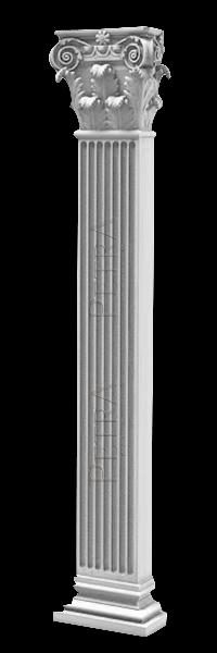 corinthian-pilasters, GRG pilasters,GFRG,GFRC PILASTERS-Fluted-pilaster